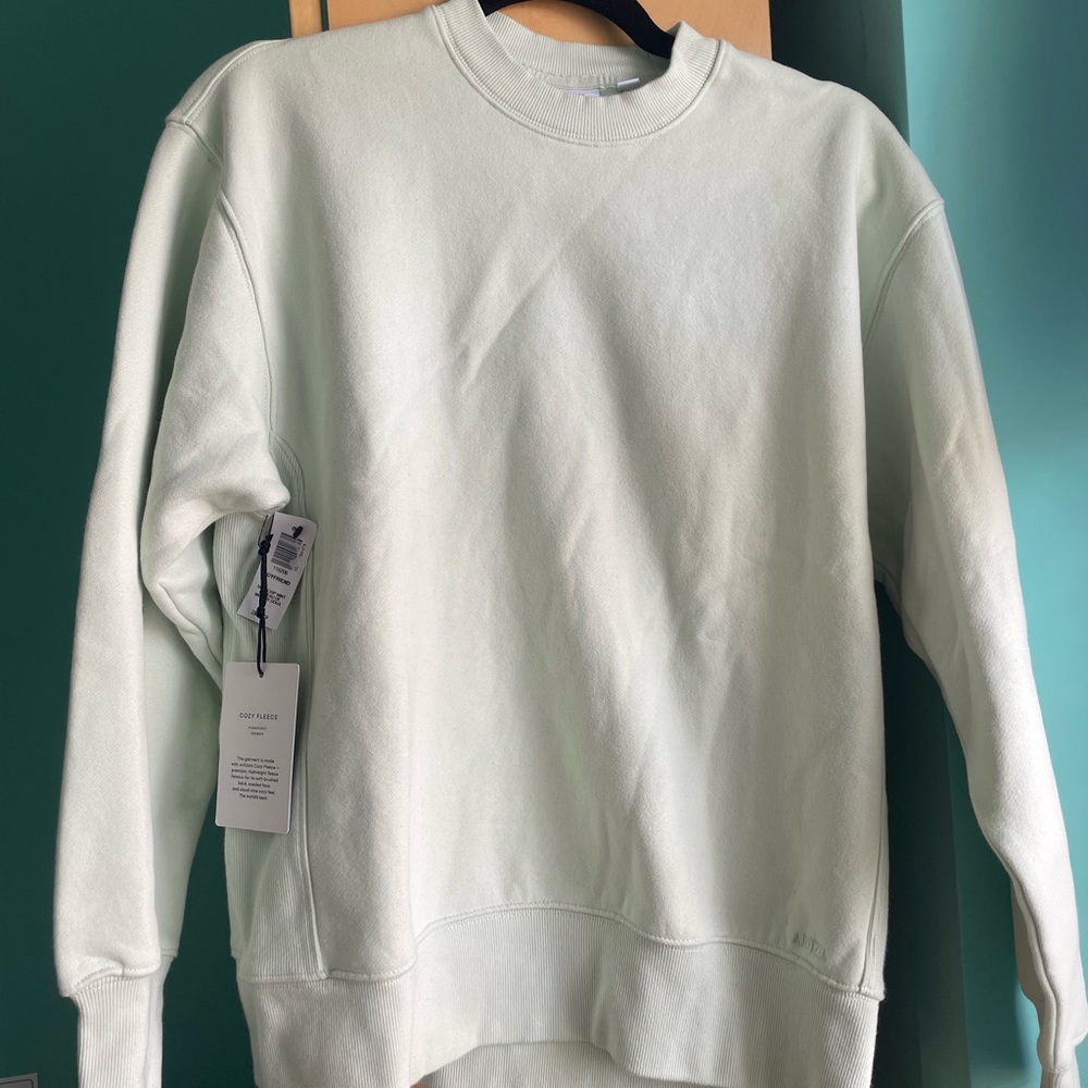 Aritzia Sweatfleece Boyfriend Sweater